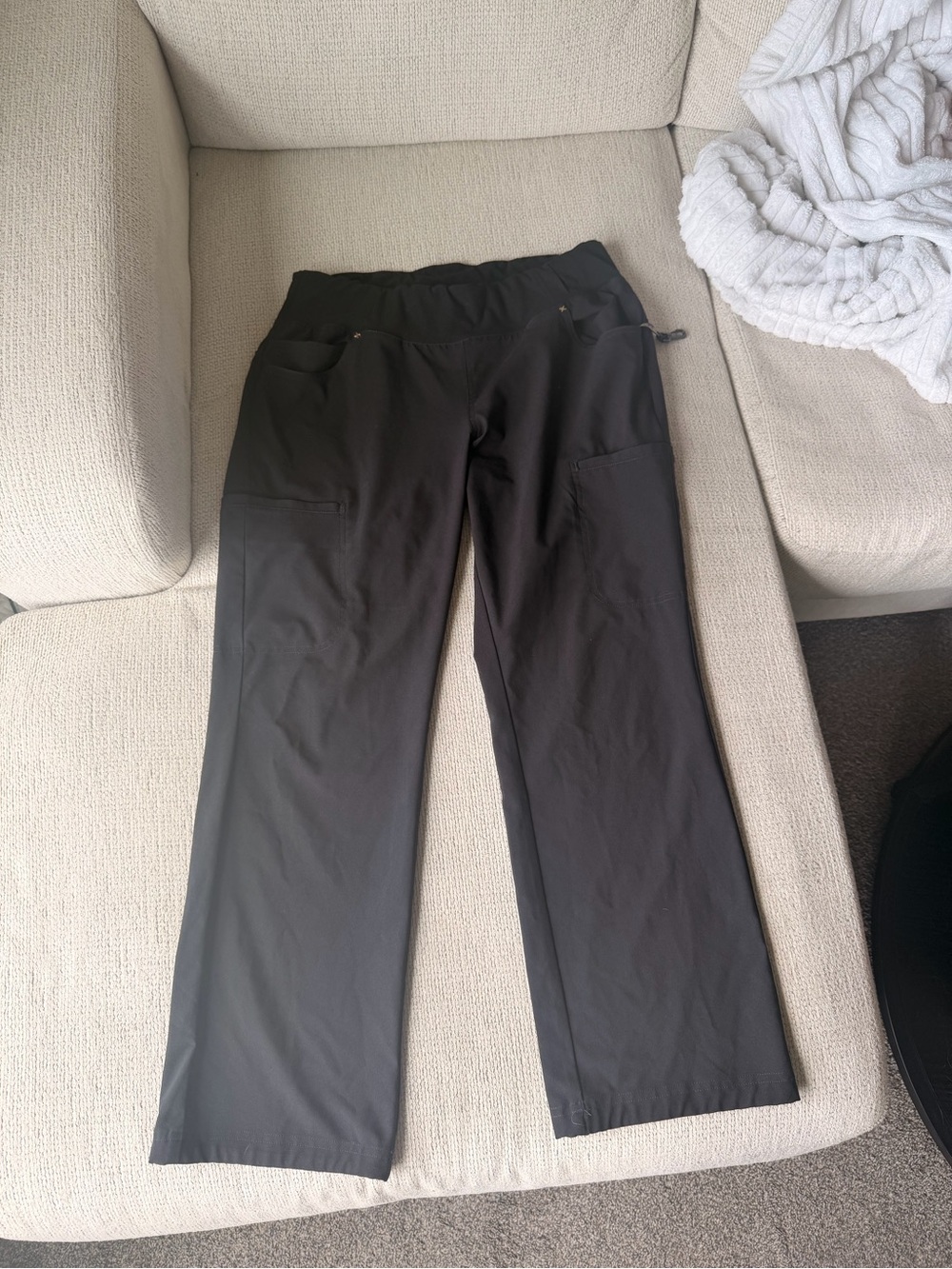 Cherokee Iflex Scrubs for Women Straight Leg Scrub Pants with 6 Pockets
